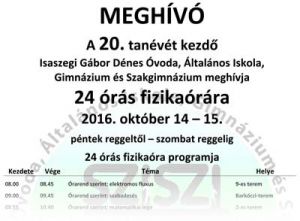 20+4 órányi fizika